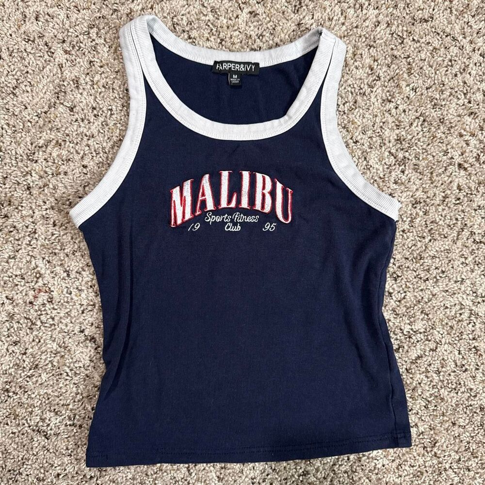 Harper-ivy Women's Navy and Blue Vest